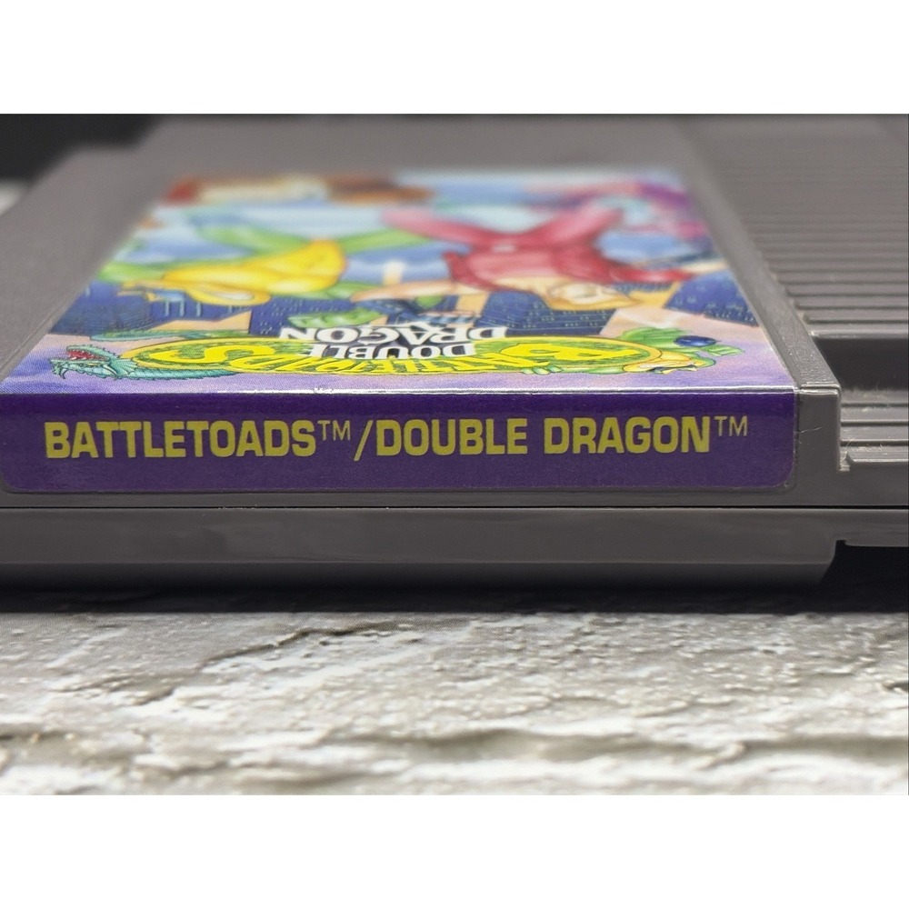 Battletoads & Double Dragon The Ultimate Team Nintendo NES Authentic Tradewest - Picture 10 of 16